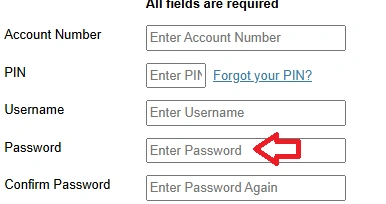 Pay By Plate MA registration screen showing password creation field for secure EZDriveMA account access